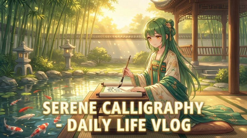 香蕉视频动漫-国风书法